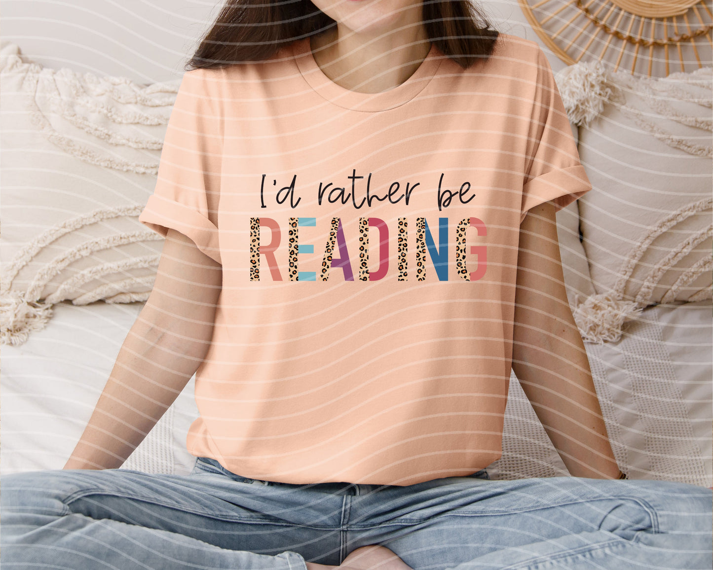 I'd Rather Be Reading Graphic Tee