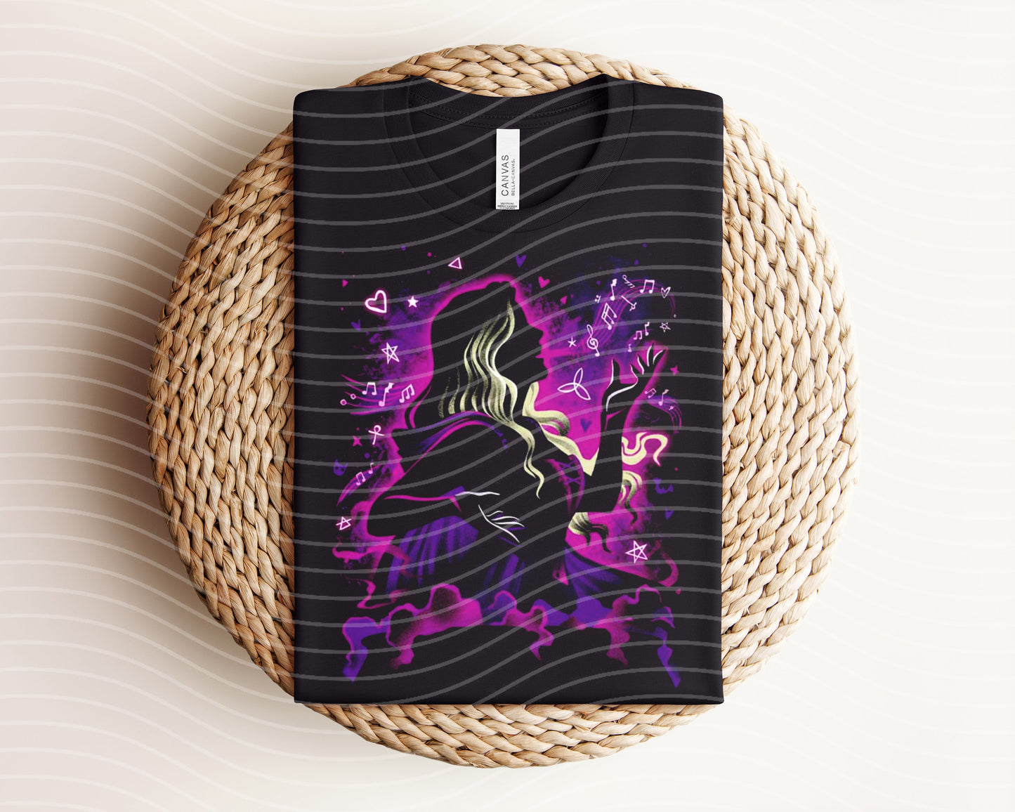 Sarah Dark Graphic Tee
