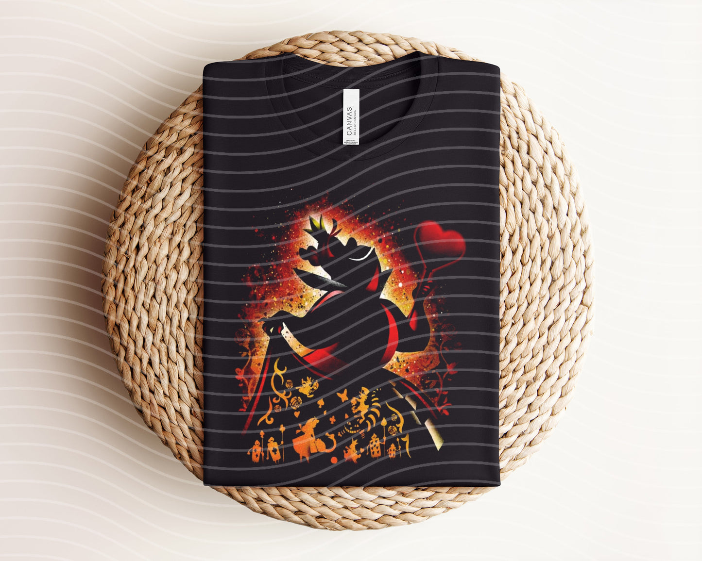 Queen of Hearts Dark Graphic Tee