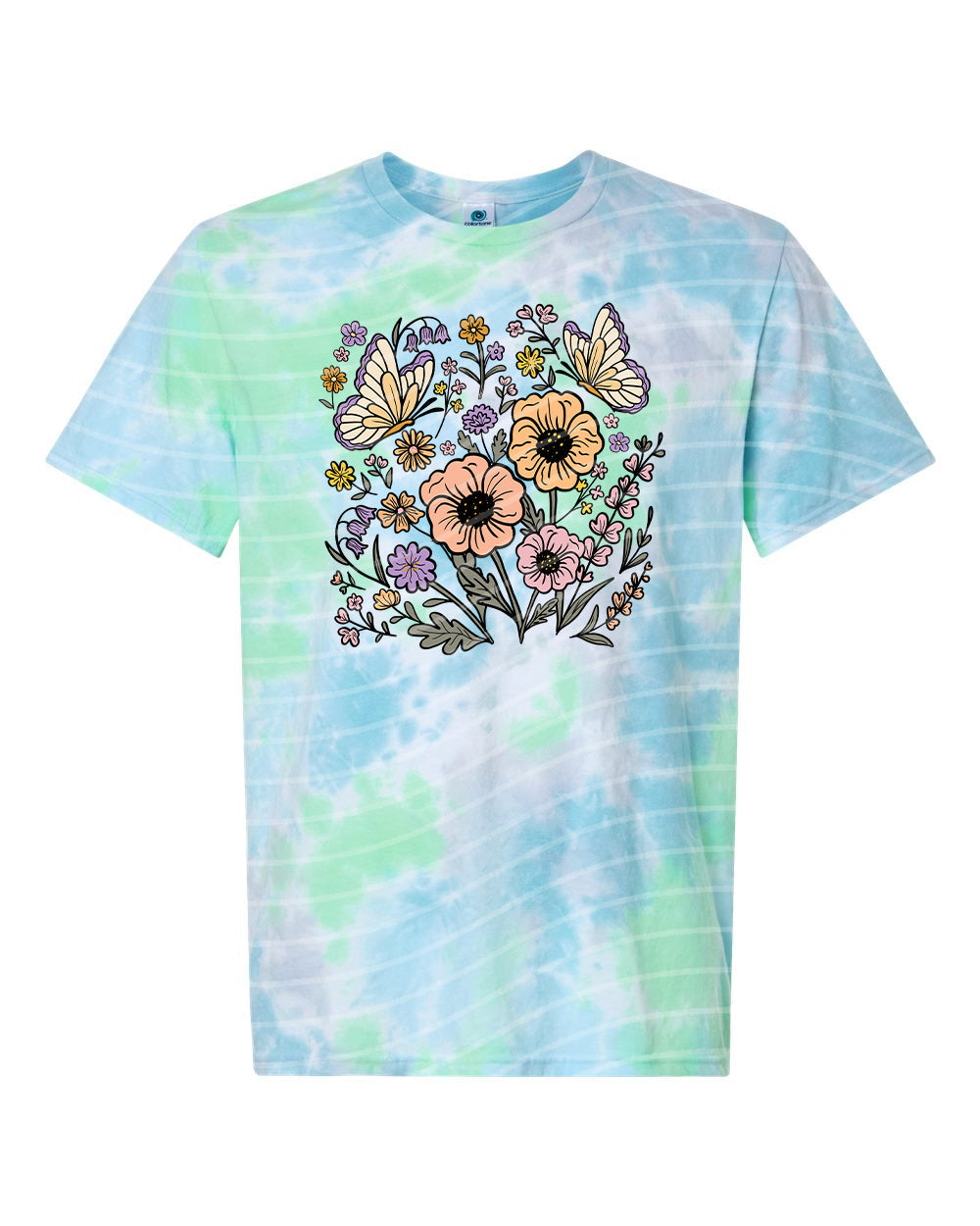 Spring Floral Graphic Tee