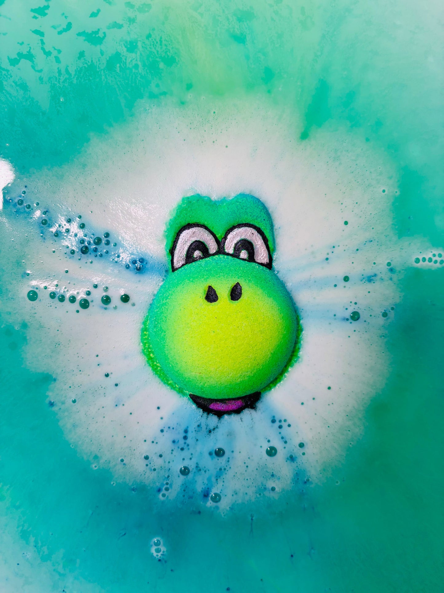 Yoshi Dino Bath Bomb-1