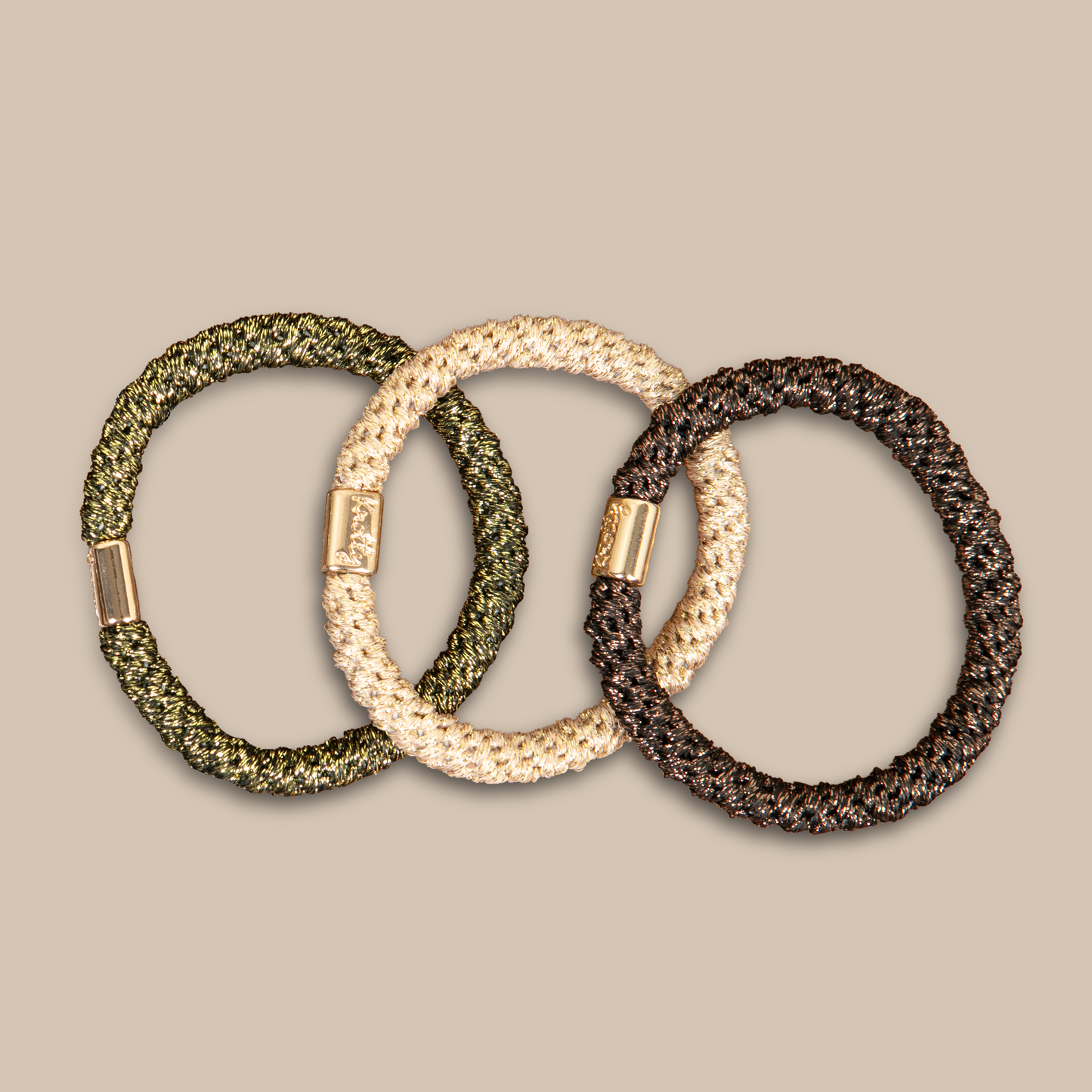 Luxe Hair Pony 12-Pack | Earth Metallics-1