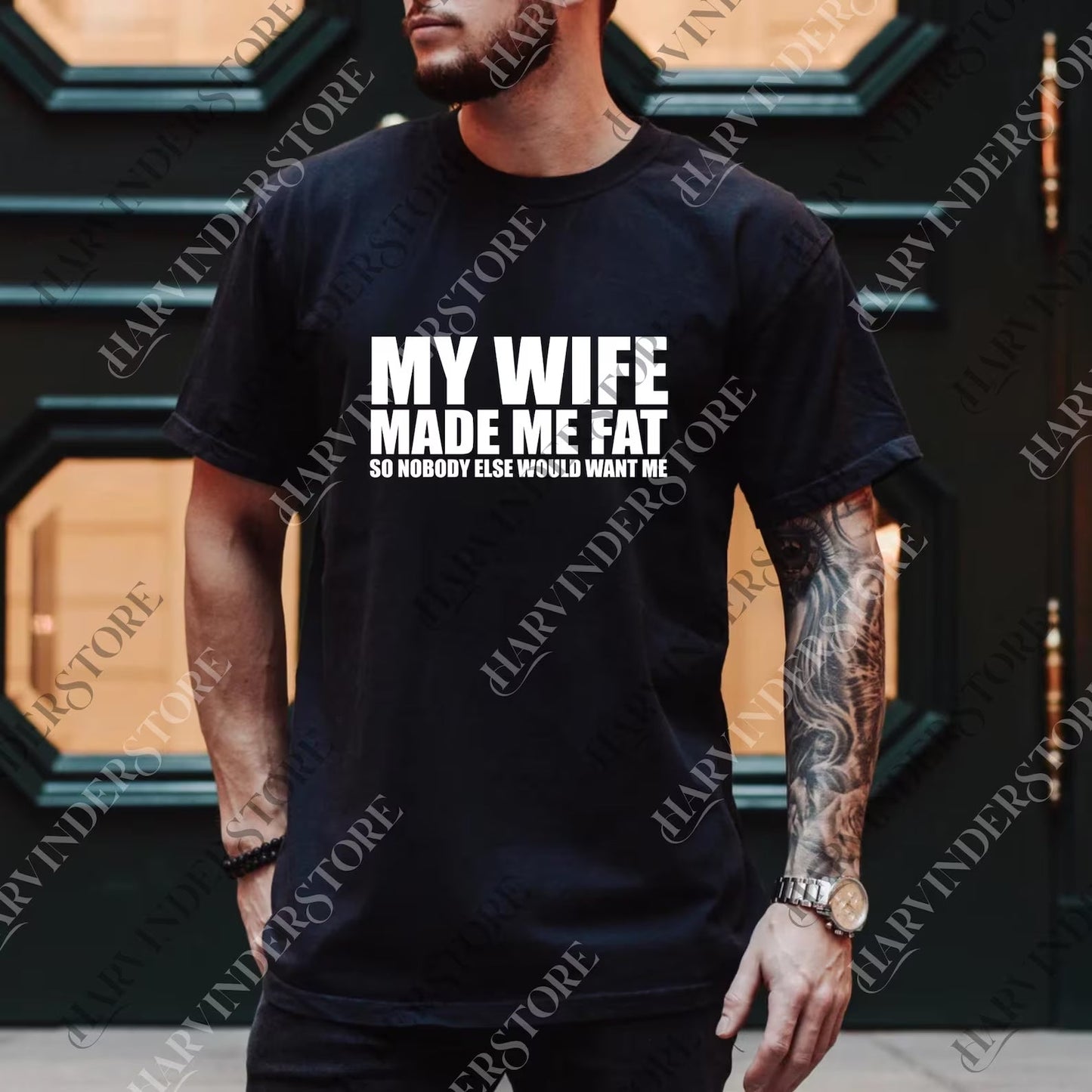 My Wife Made Me Fat Graphic Tee