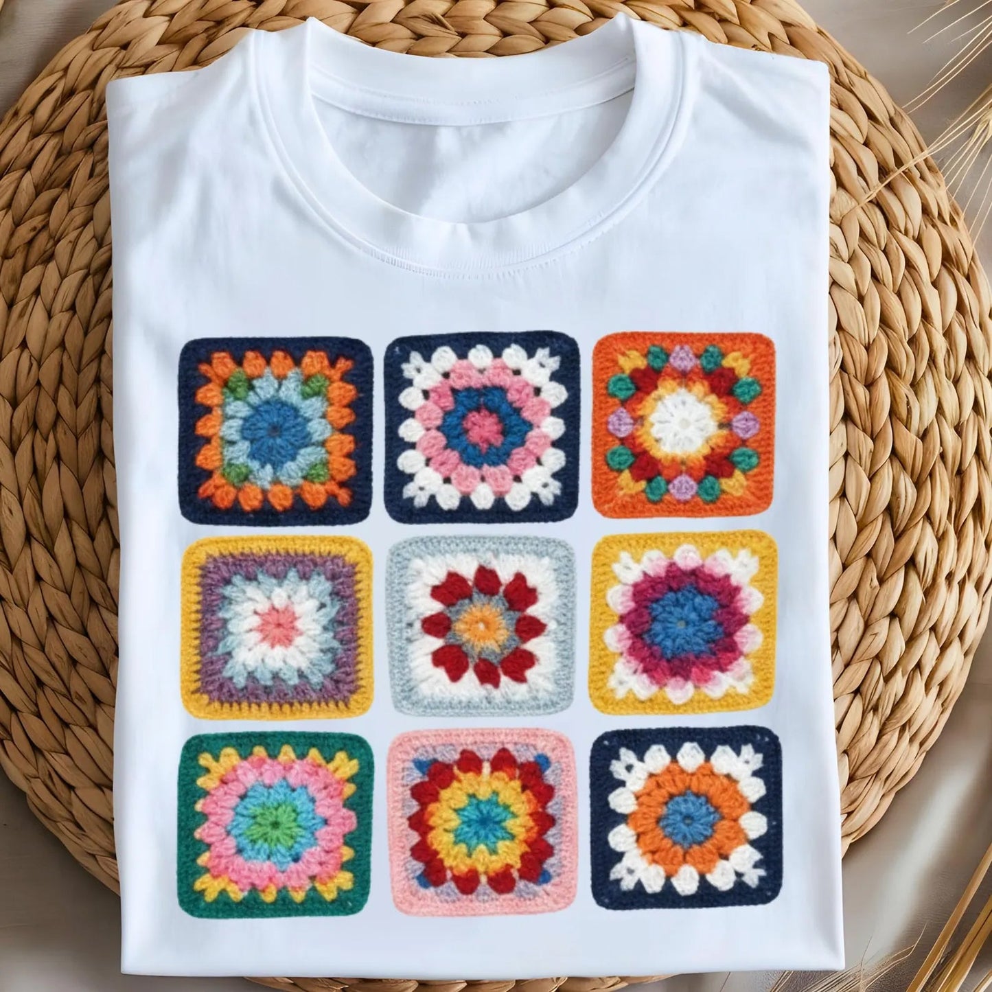 Granny Squares Graphic Tee