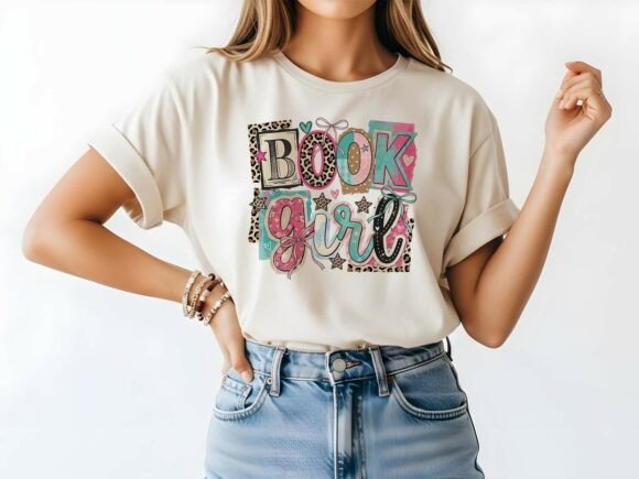 Book Girl Graphic Tee