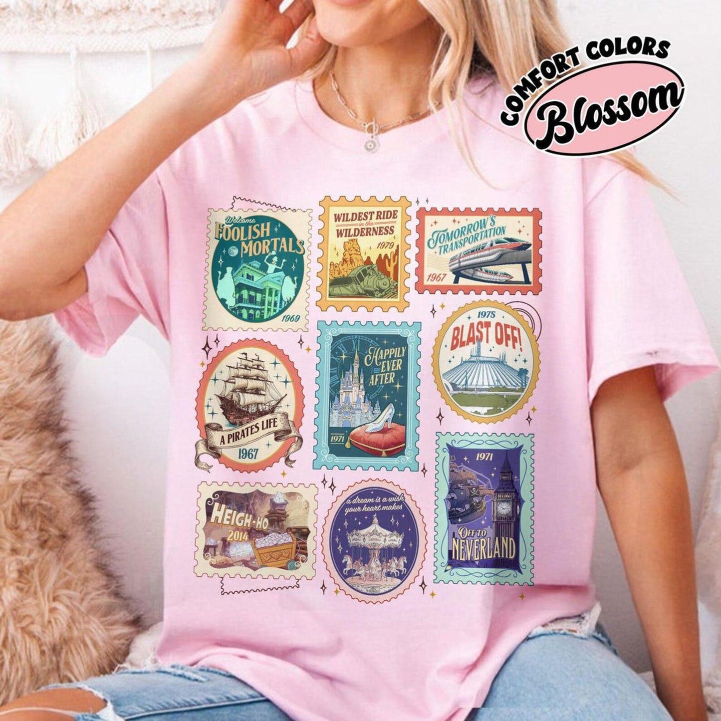 Ride Stamps Graphic Tee