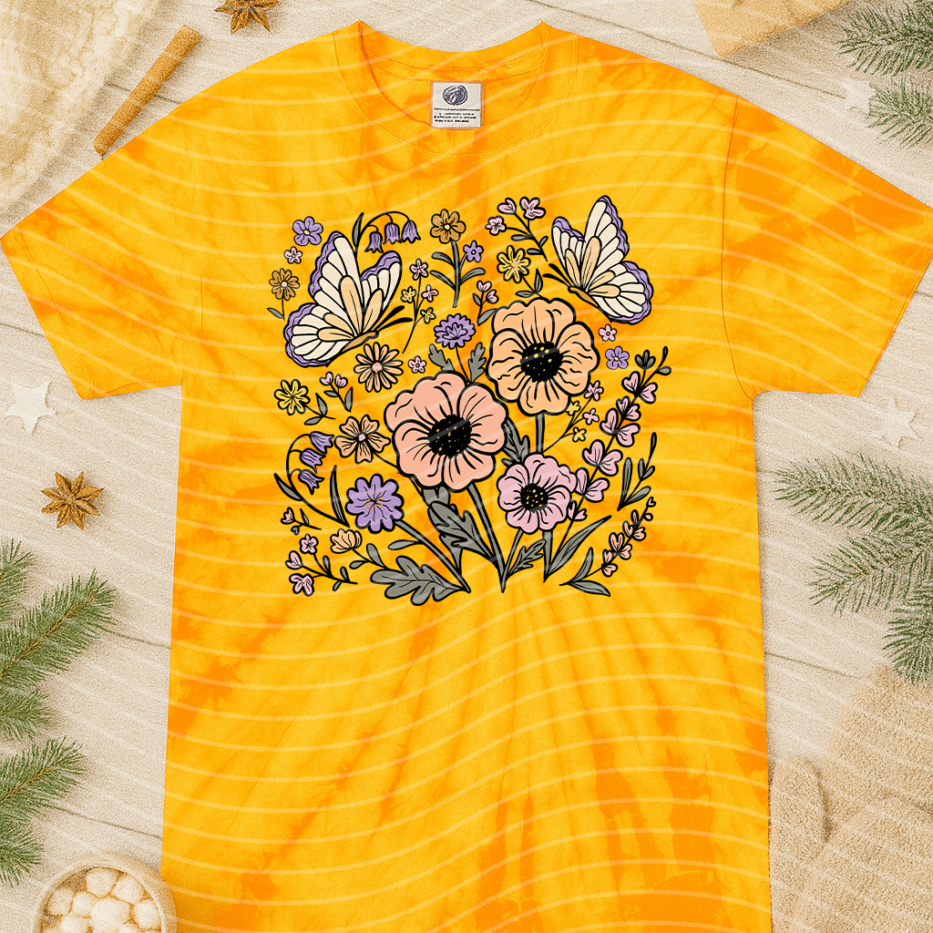 Spring Floral Graphic Tee