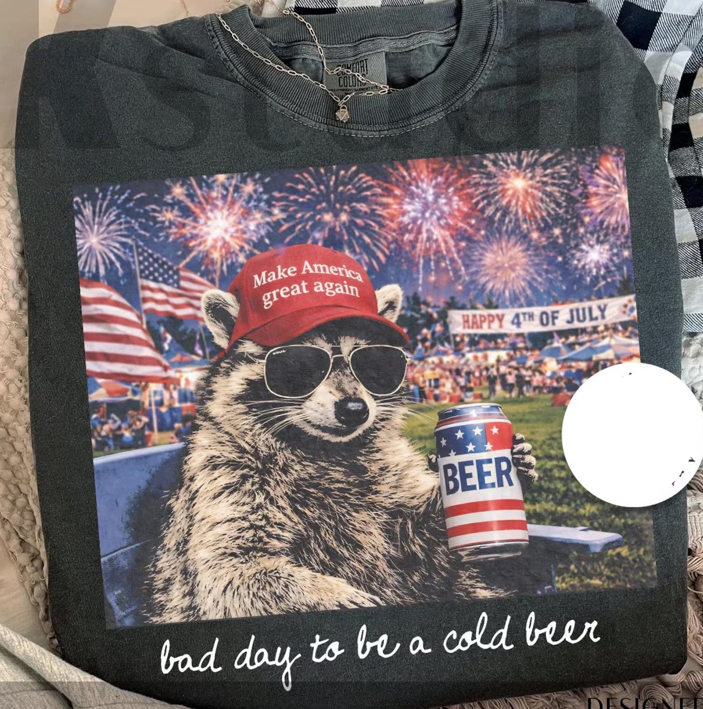 Bad Day to Be a Cold Beer Graphic Tee