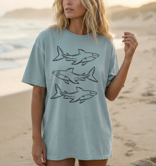 Sharks Graphic Tee