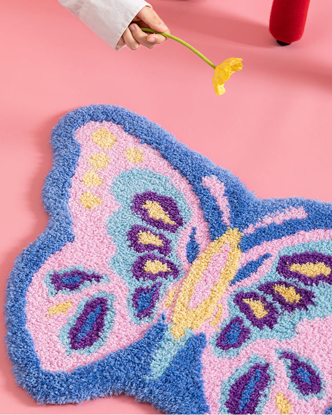 Butterfly Tufting Rug-0