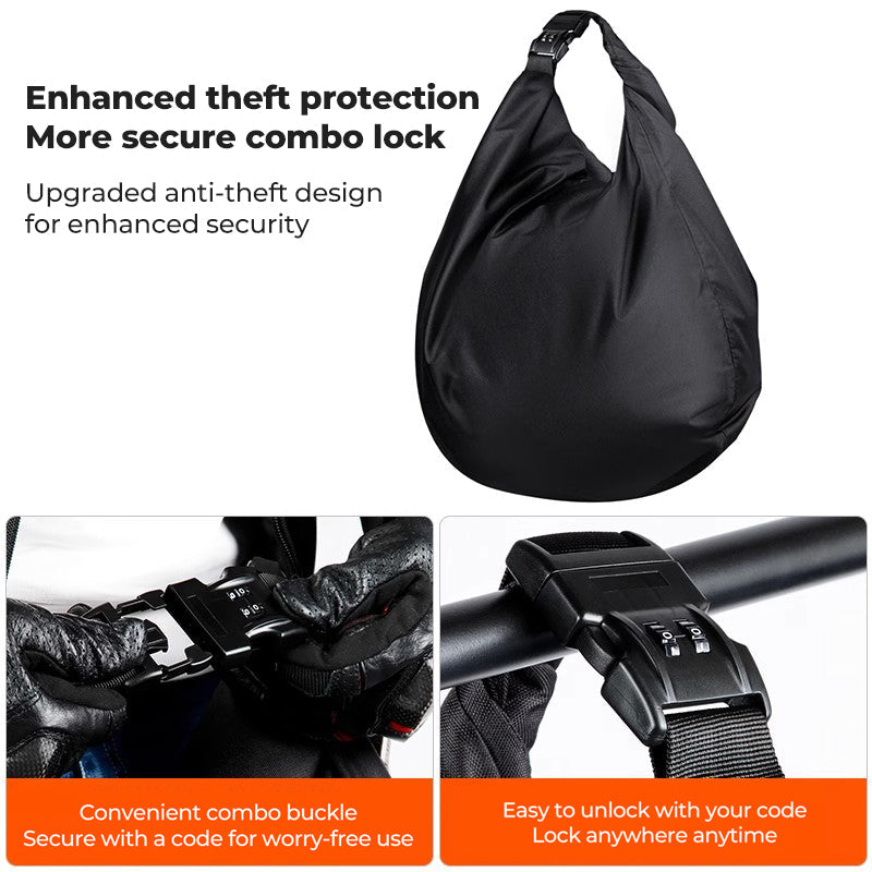 Portable Helmet Storage Bag with Code Lock