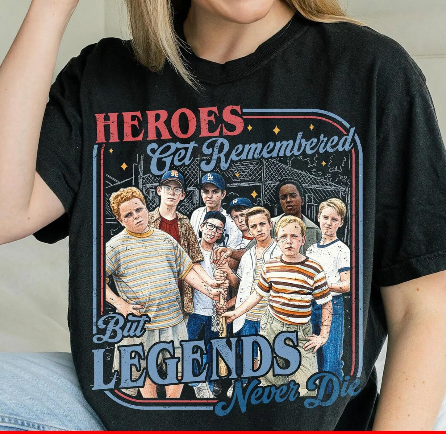 Heroes Get Remembered Graphic Tee
