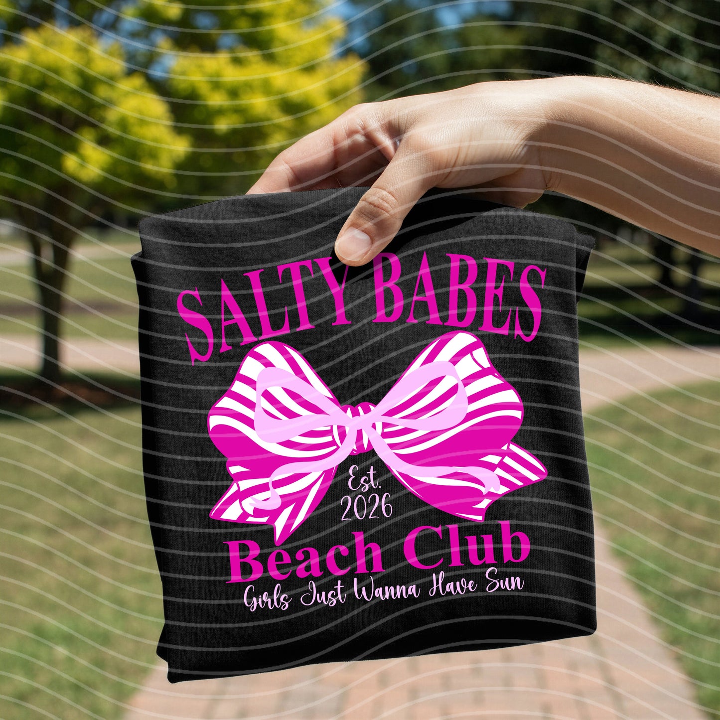 Salty Babes Beach Club Graphic Tee