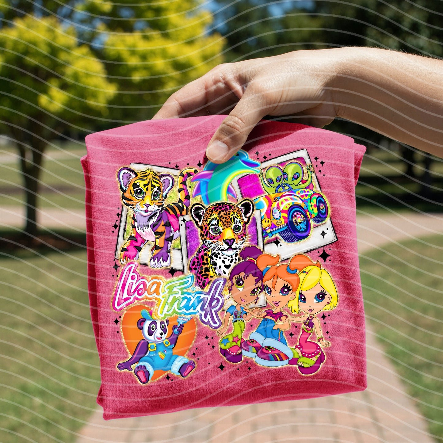 Lisa Frank Graphic Tee