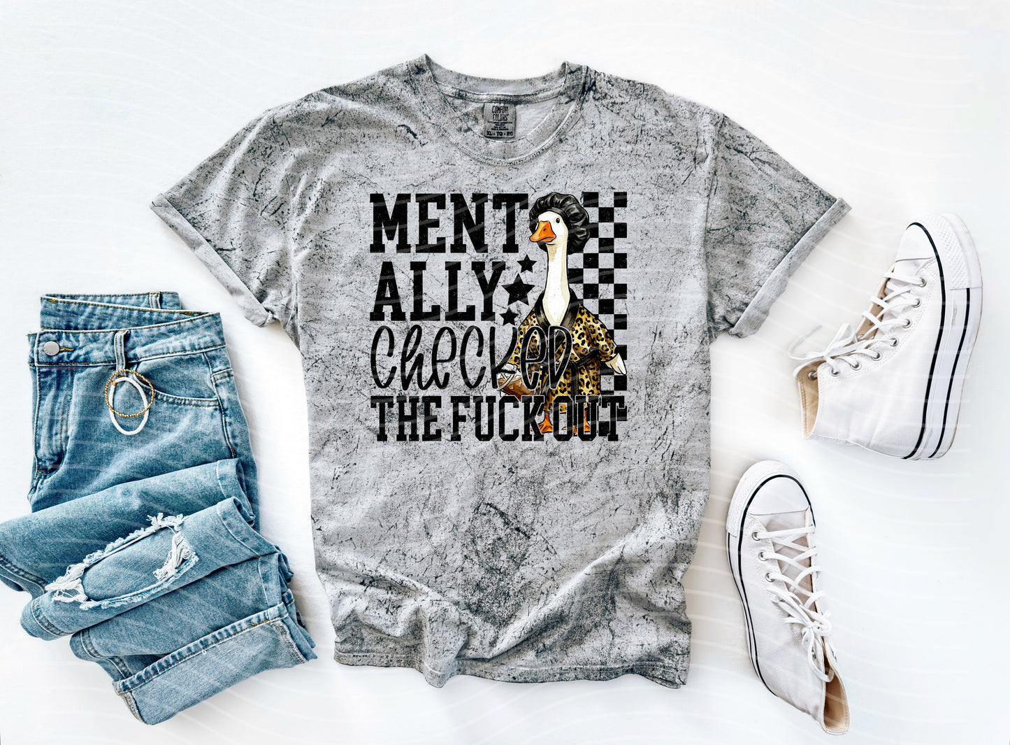 Mentally Checked Out Graphic Tee