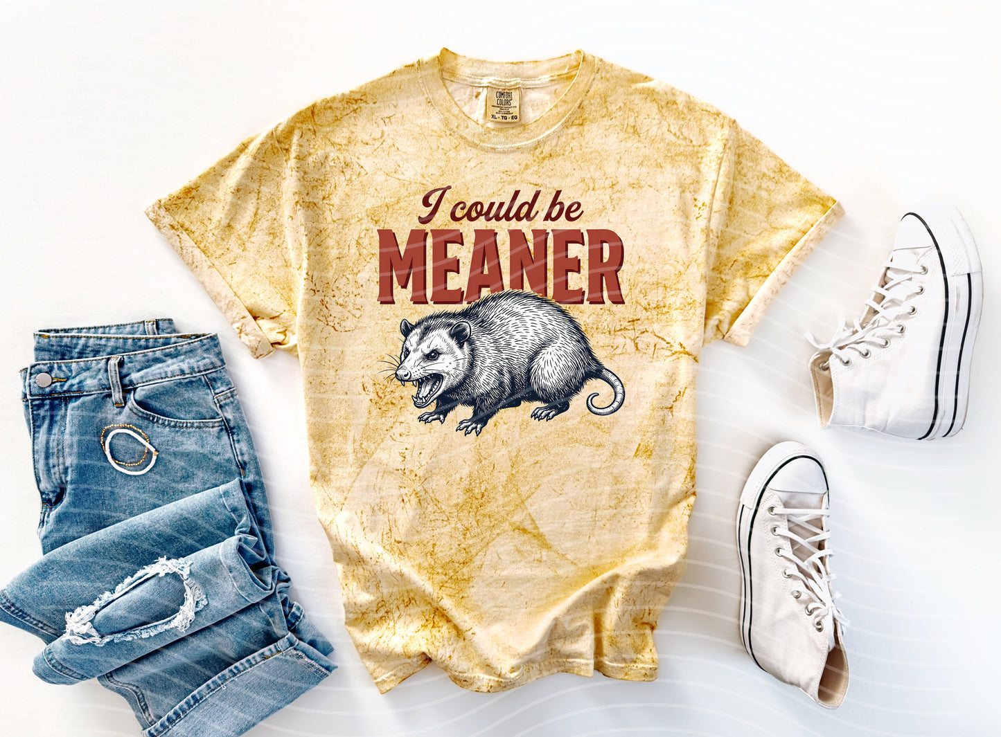 I Could Be Meaner Graphic Tee