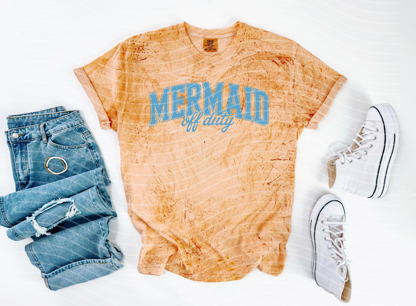 Mermaid Off Duty Graphic Tee