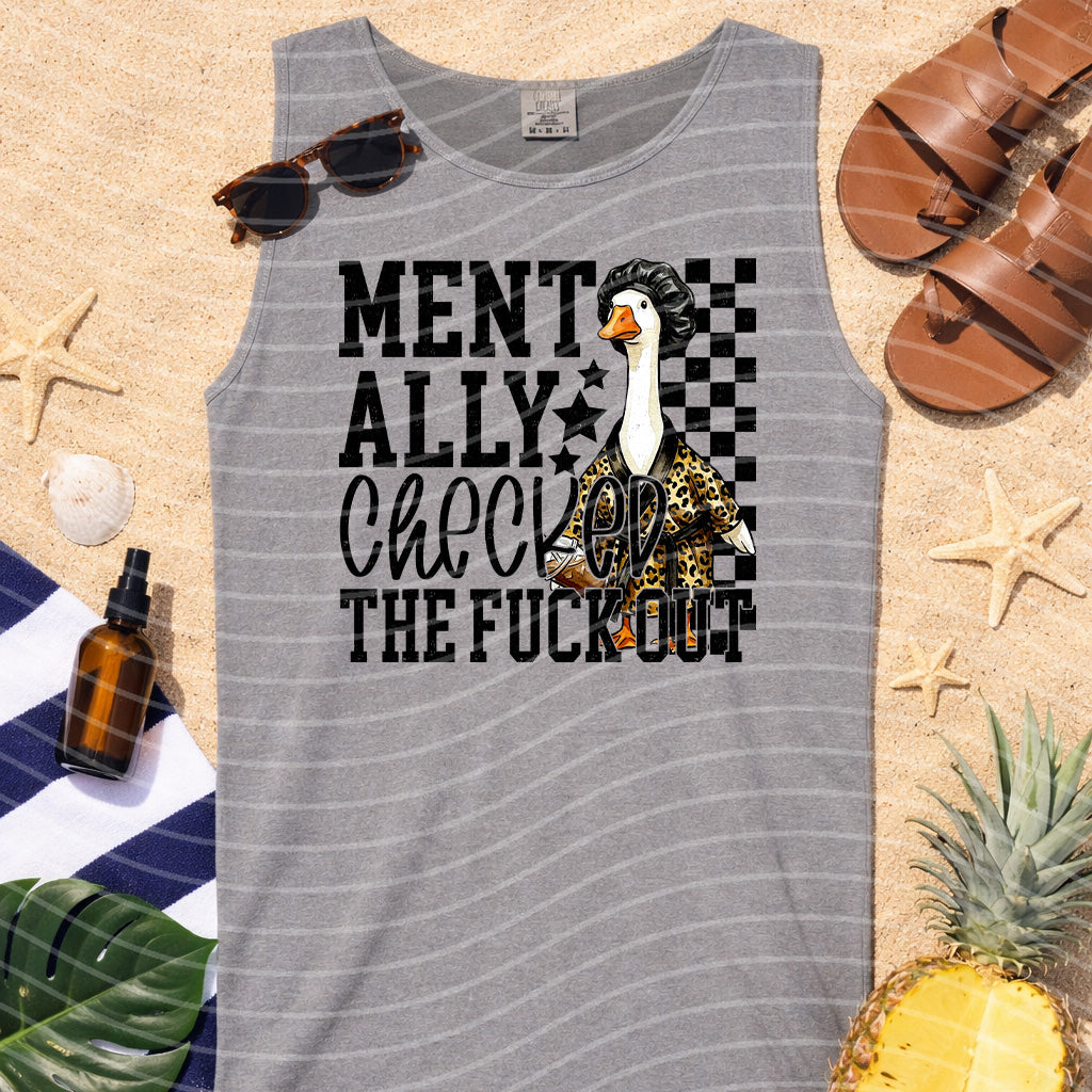 Mentally Checked Out Graphic Tee