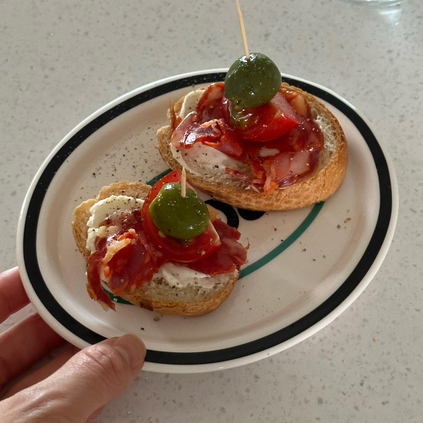 Tapas Oval Plate-2