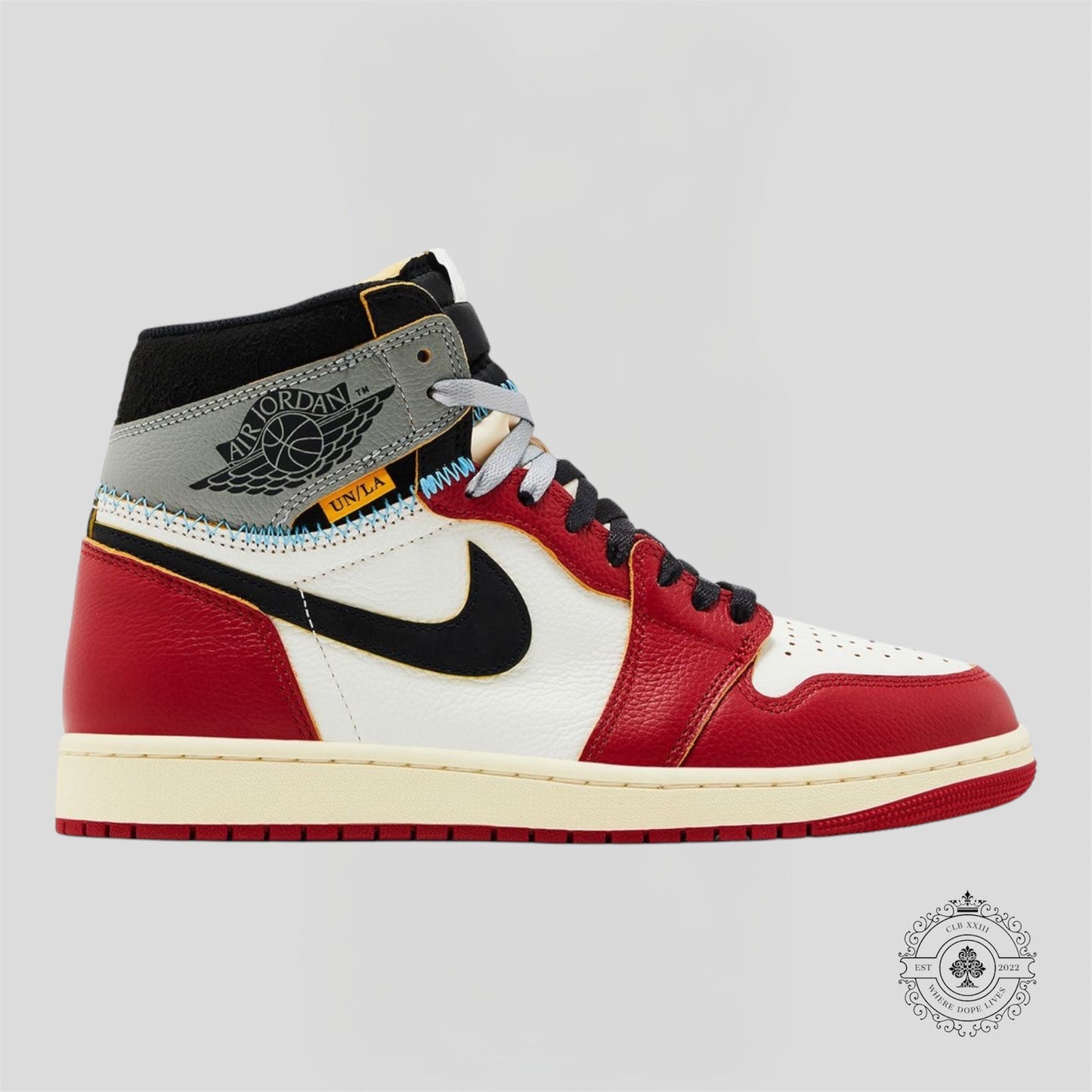 Air Jordan 1 Retro High OG X Union LA Chicago Shadow