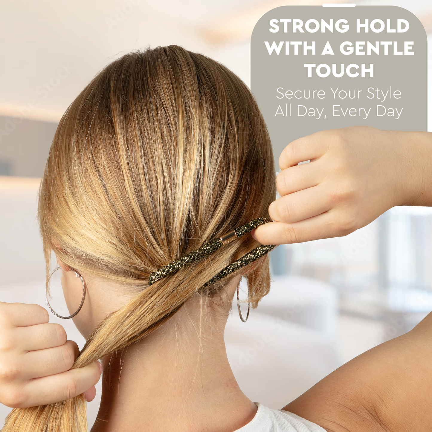 Luxe Hair Pony 12-Pack | Earth Metallics-2