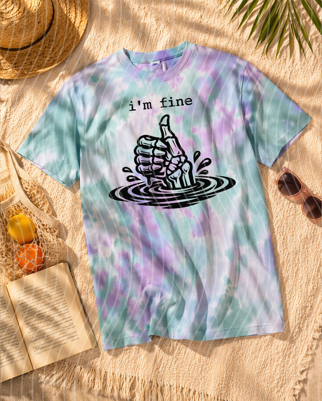I'm Fine Graphic Tee