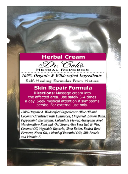 17 - Dr. Cole's Organic Skin Repair Herbal Cream Sample-0