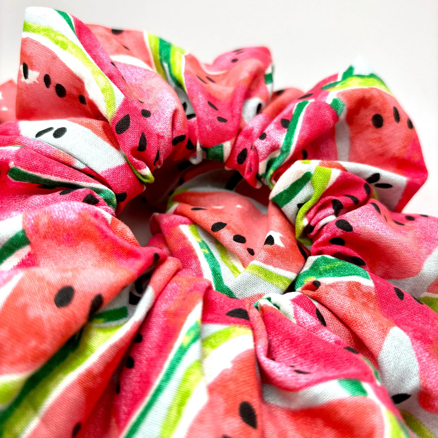 Watermelon Summer Scrunchie