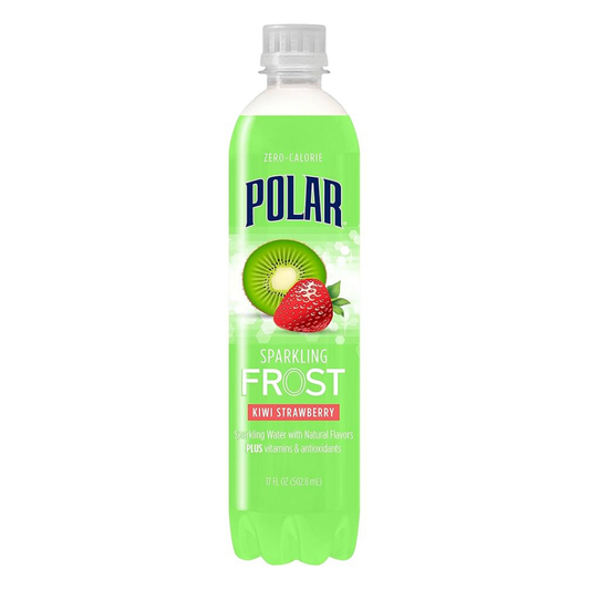 Polar Frost Kiwi Strawberry Sparkling Water (16oz)
