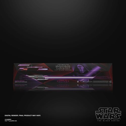 Star Wars Black Series Elite Darth Revan Force FX Lightsaber