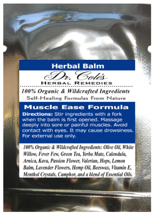 19 - Dr. Cole's Muscle Ease Herbal Balm Sample-0