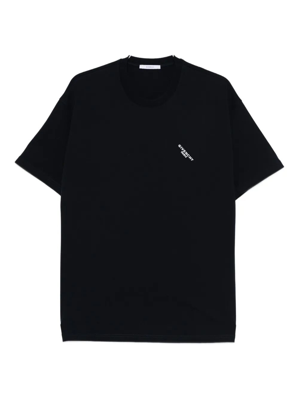 Givenchy Men Logo Print Regular Fit Cotton T-Shirt