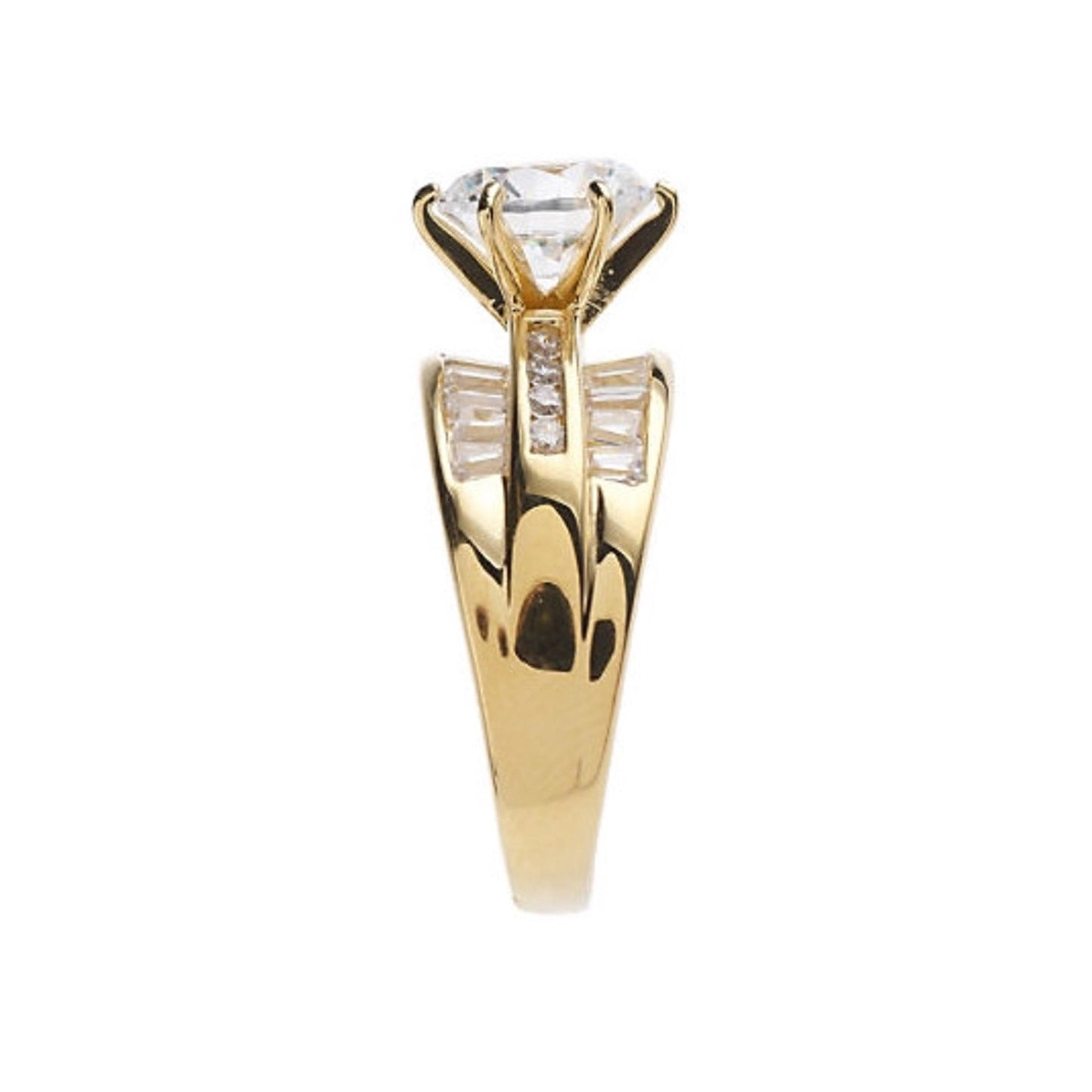 Retro Ring Luxury Exaggerated Zircon Ring Jewelry