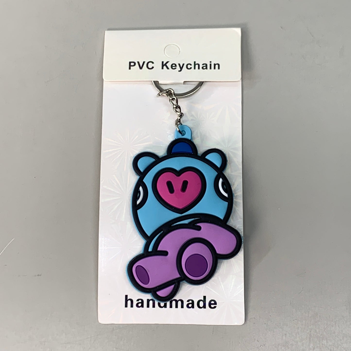 BTS 3-PACK! Kpop Korean Little Figure Tag Keychains of Characters Mang, Shooky & Chimmy (New)