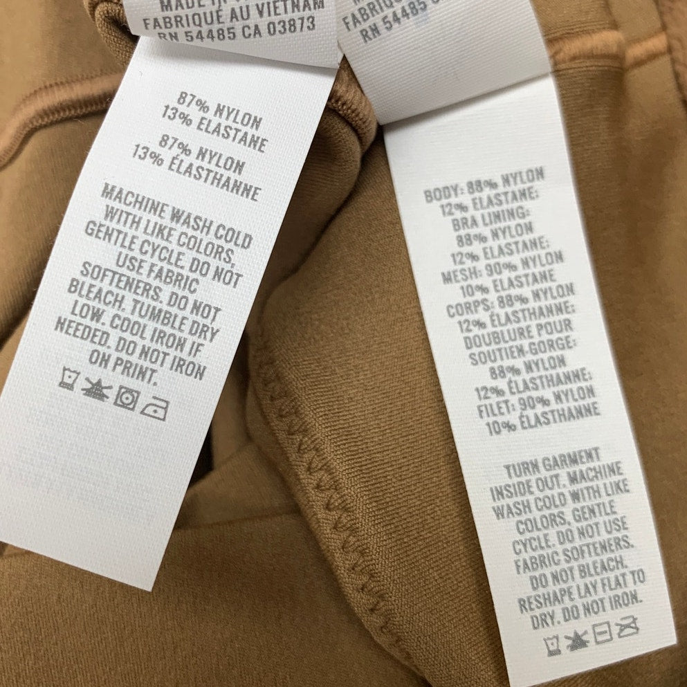 New OFFLINE Aerie Womens Small Real Me High Waist Crossover Flare Legging w Bra