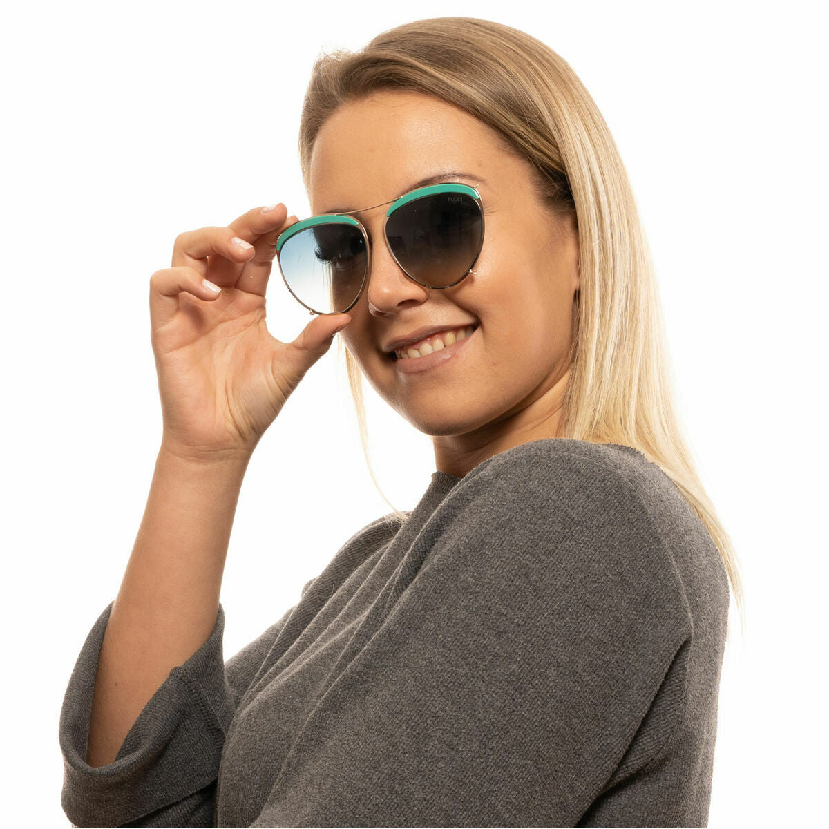 Ladies' Sunglasses Emilio Pucci EP5115CL5733W-1