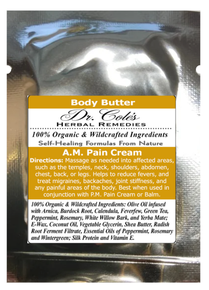 22 - Dr. Cole's A.M. Pain Cream Sample-0
