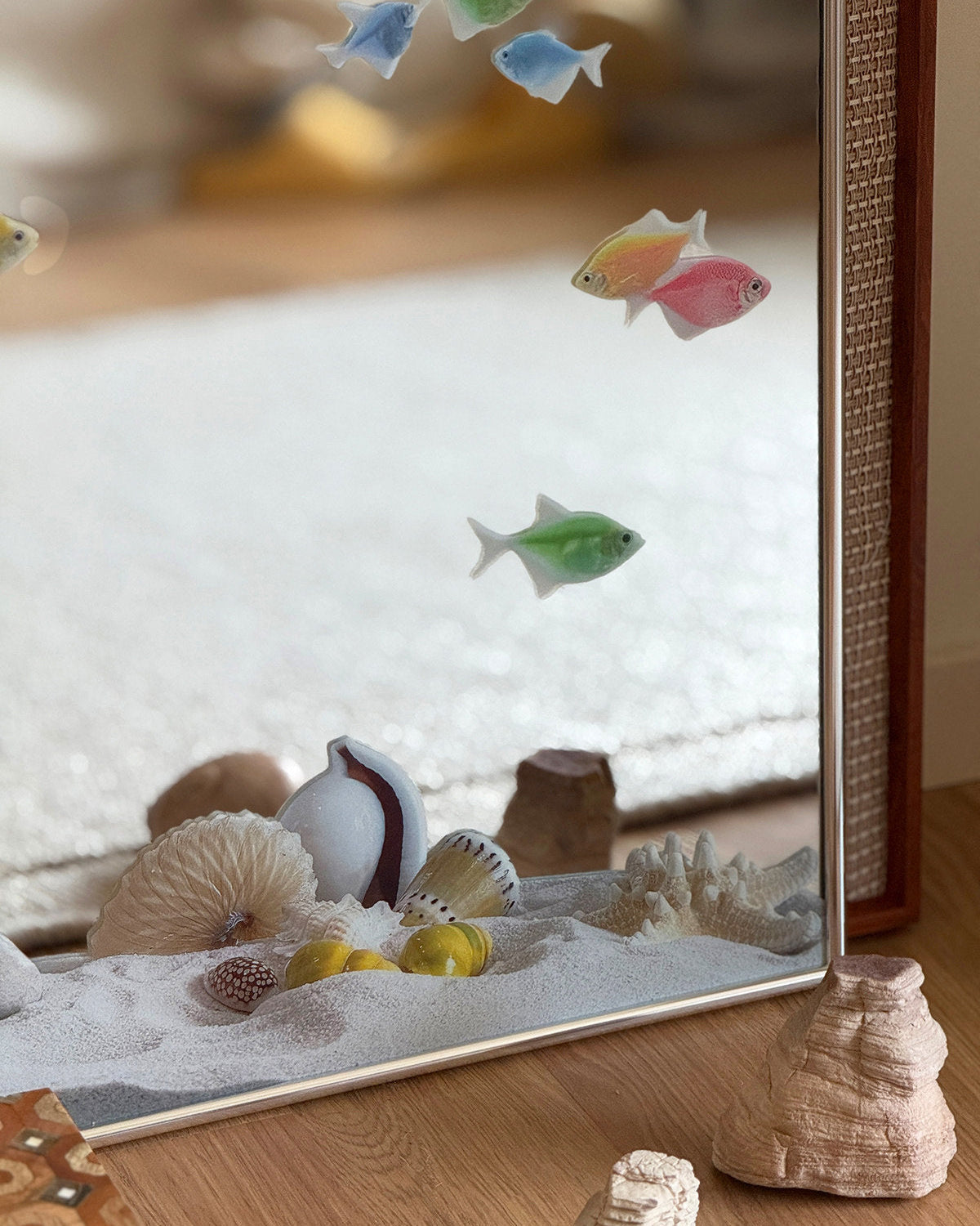 Ocean Fish Mirror Wall Art-4