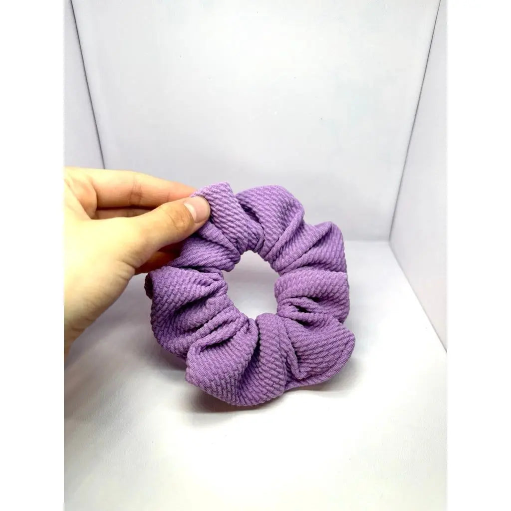 Mini Lilac Bullet Scrunchie