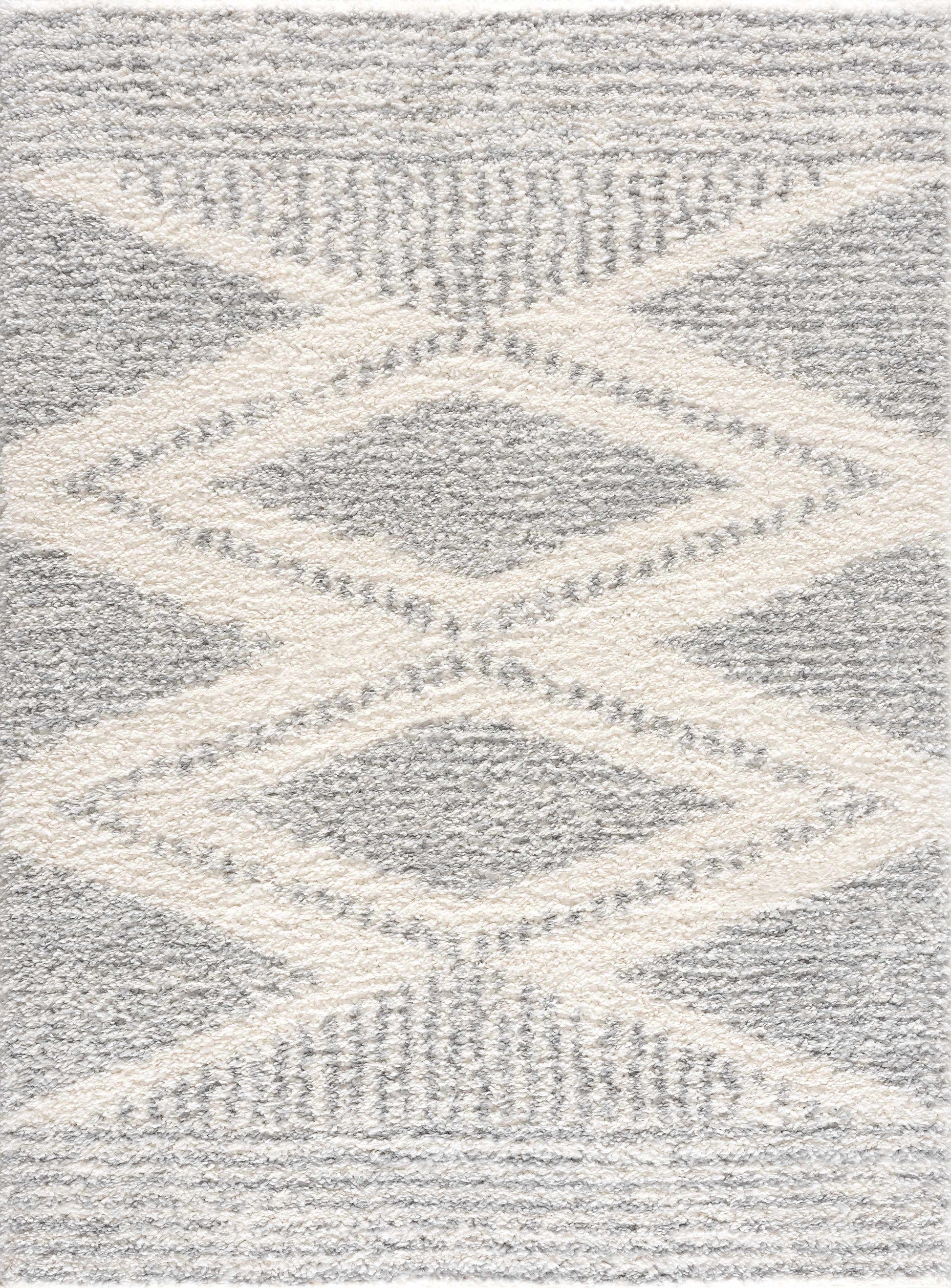 Trunding Plush Area Rug in Gray-1