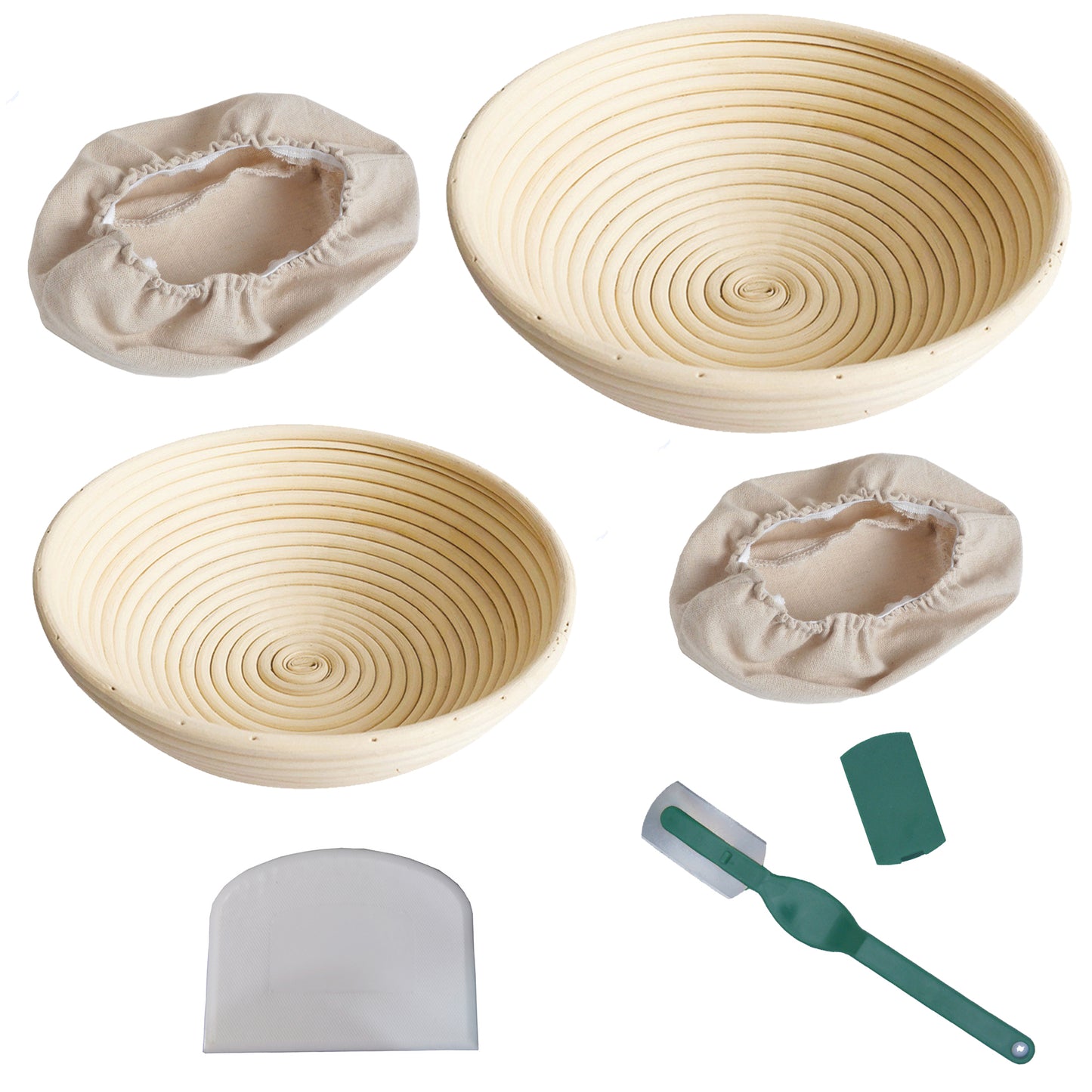 Indonesian Rattan Bread Fermentation Basket European Style Fermentation Basket Indonesian Rattan Fermentation Basket