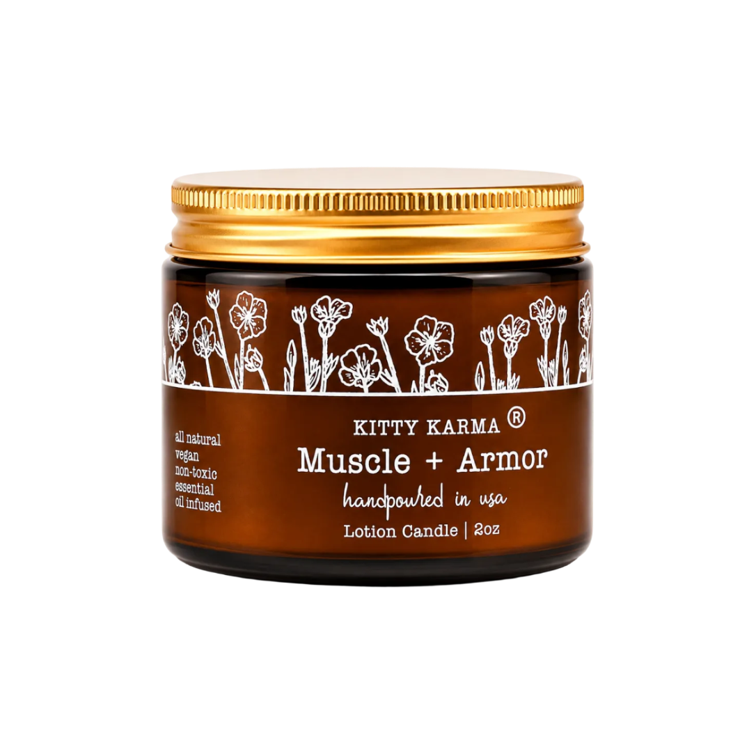 Muscle Armor | Massage Lotion Candle for Sore Muscles