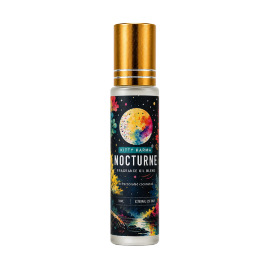 Nocturne Perfume Oil Roller | Amber & Musk | Kitty Karma Studio