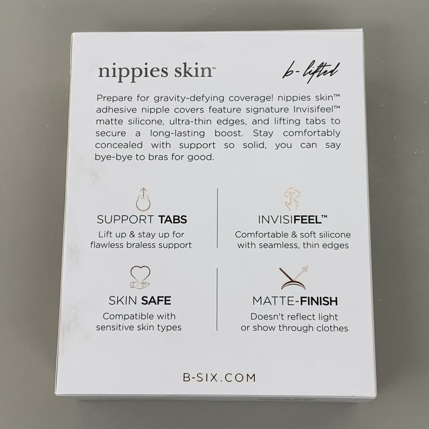NIPPIES SKIN Lift Nipple Cover Matte W/ Nipple Covering Creme 1 Pair