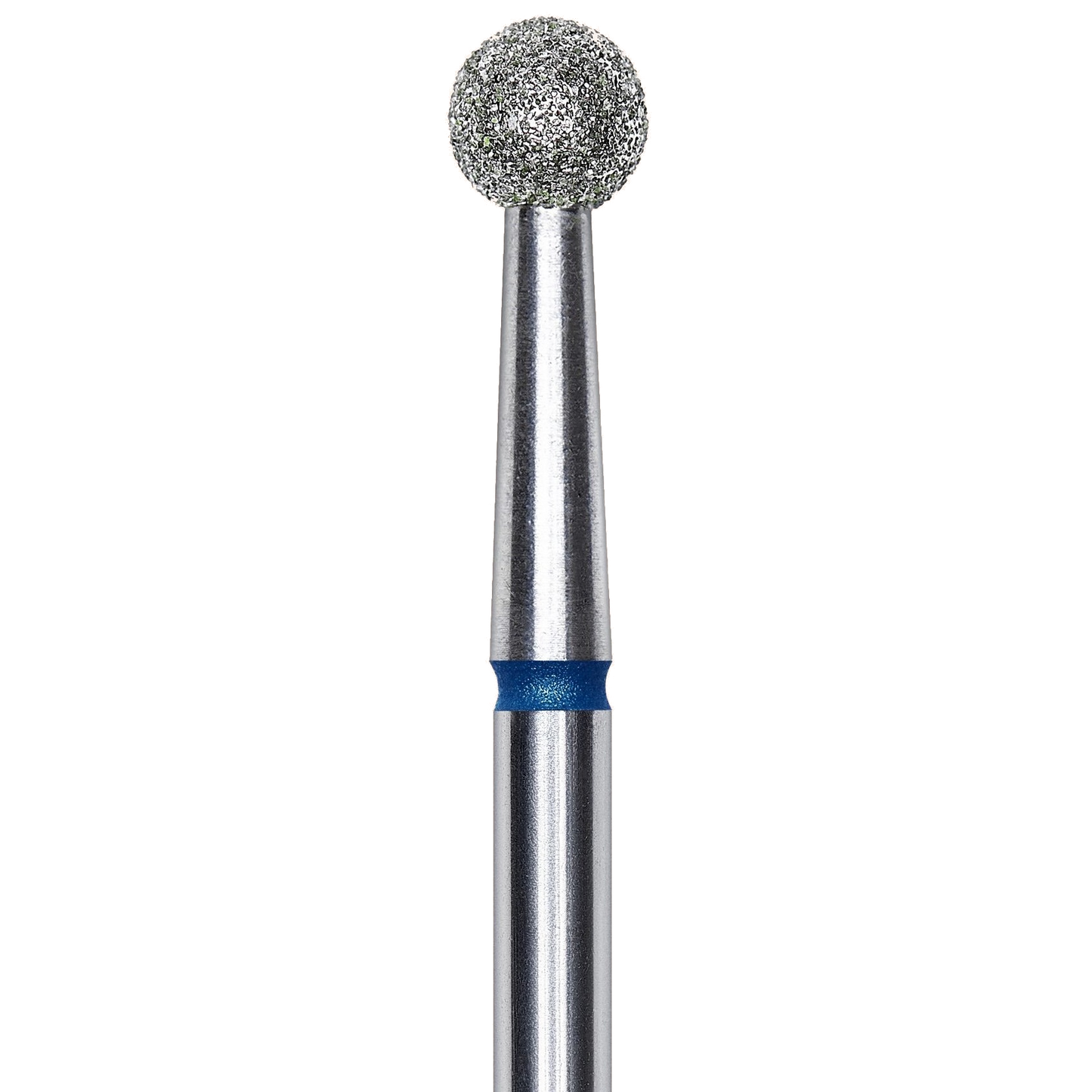 DIAMOND NAIL DRILL BIT, "BALL", BLUE, HEAD DIAMETER 4MM (FA01B040) - STALEKS™-1