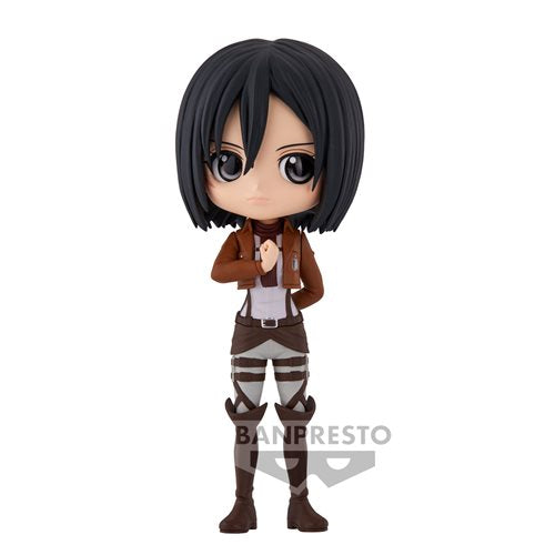 Attack on Titan Mikasa Ackerman Version A Q Posket Statue