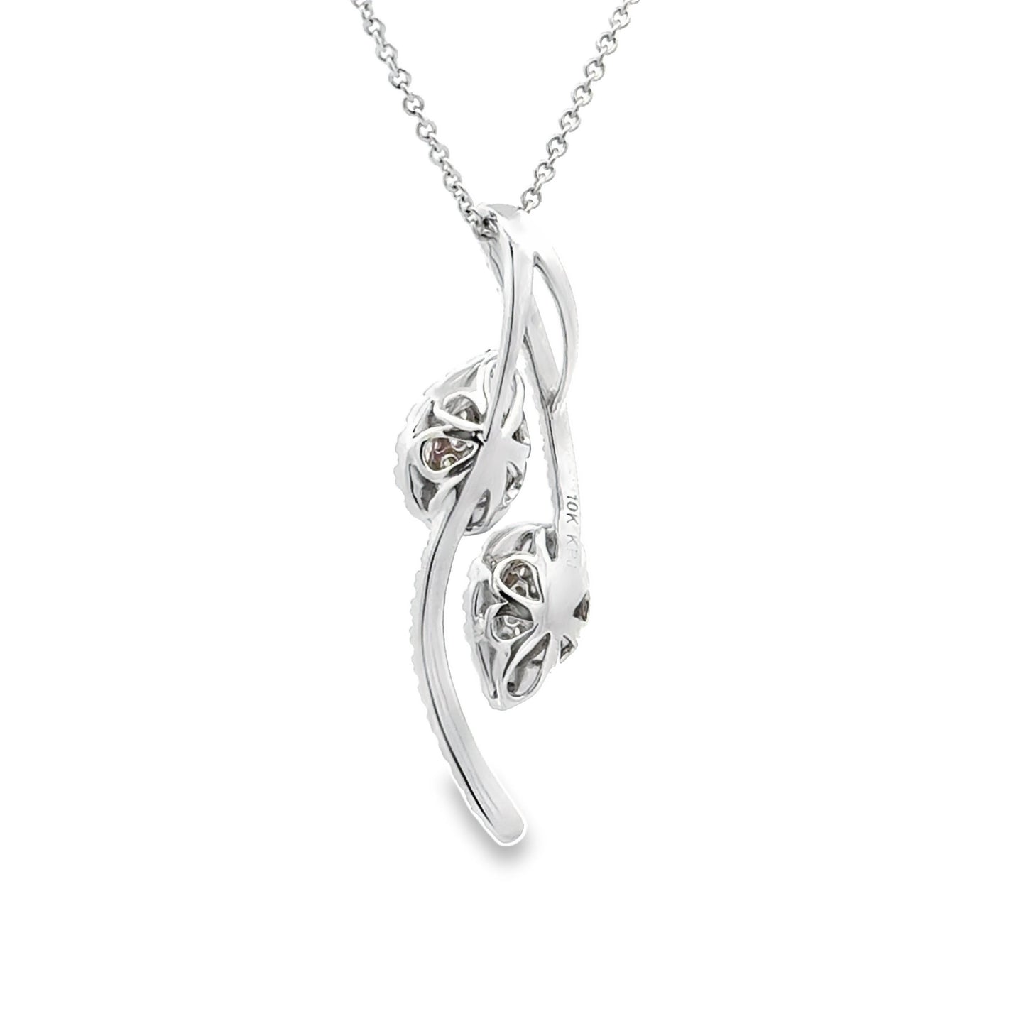 .50ct Diamond Fashion Pendants 10KT White Gold