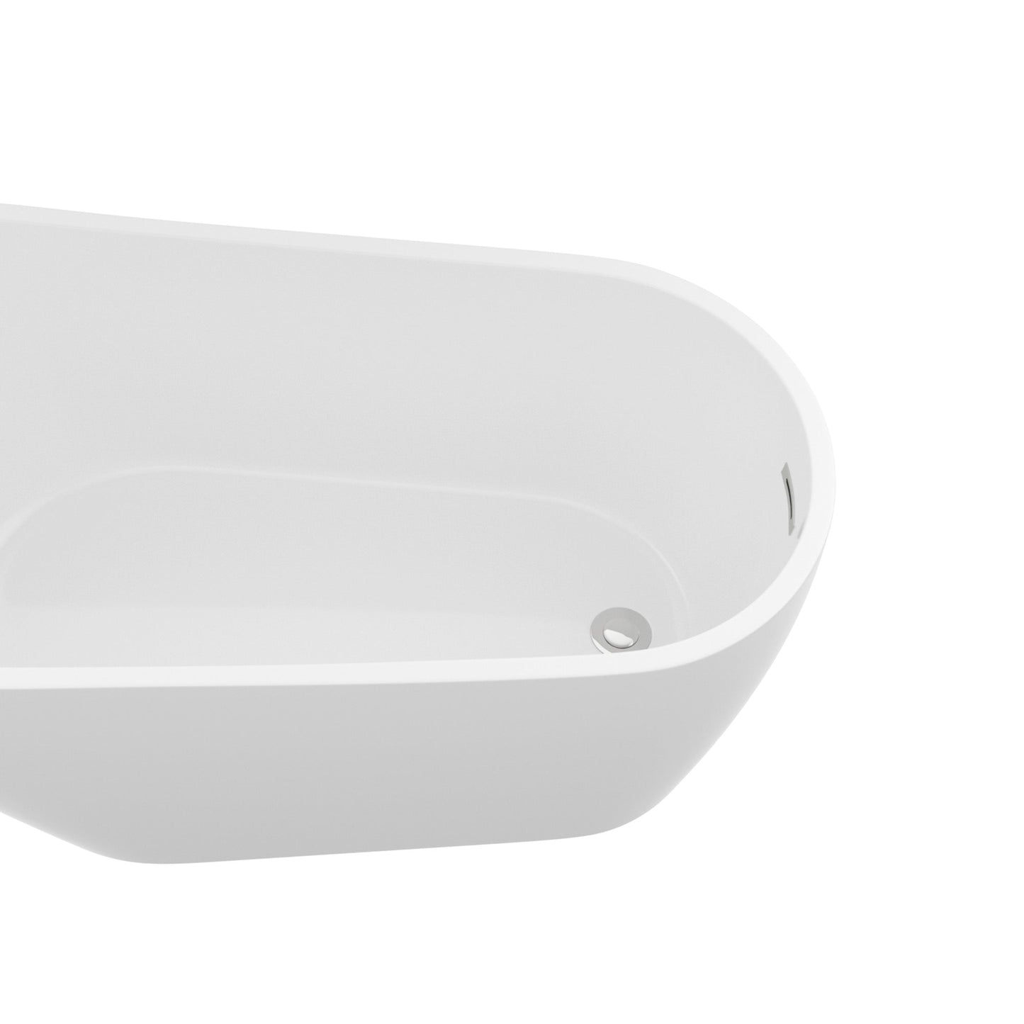 67" Acrylic Freestanding Bathtub