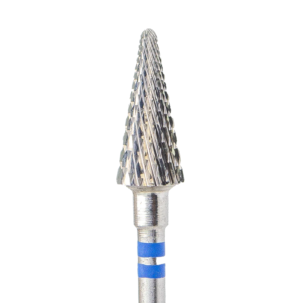 KMIZ - LEFT HANDED Tungsten Carbide Nail Bit Blue Cone TCO-Sp-L 060-M(#137)-0