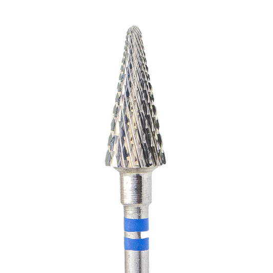 KMIZ - LEFT HANDED Tungsten Carbide Nail Bit Blue Cone TCO-Sp-L 060-M(#137)-0